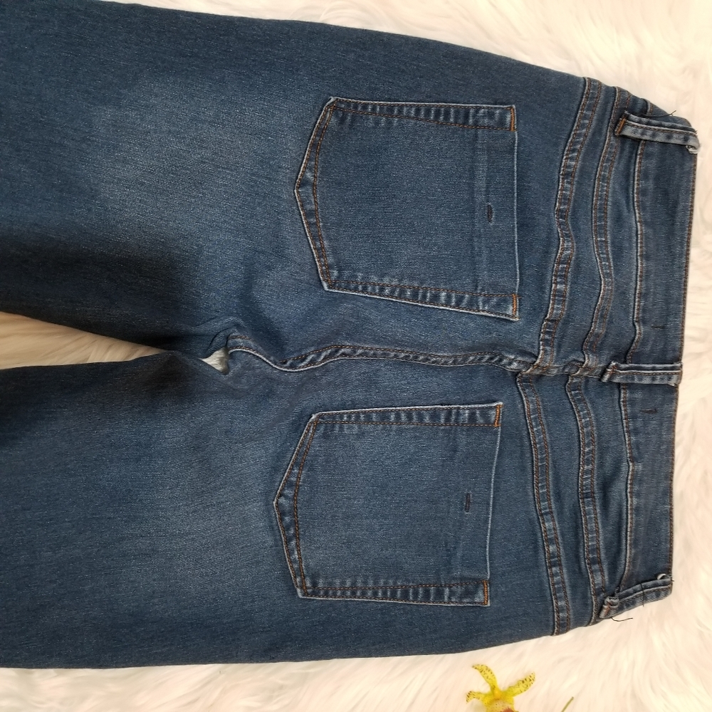 FREE PEOPLE Medium Blue Skinny jeans SIZE W27, With Pockets. - Picture 6 of 17